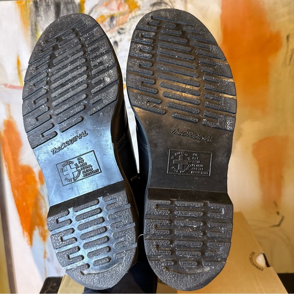 Dr. Martens 1461 MONO SMOOTH LEATHER OXFORD SHOES 8 Men’s - Picture 15 of 16